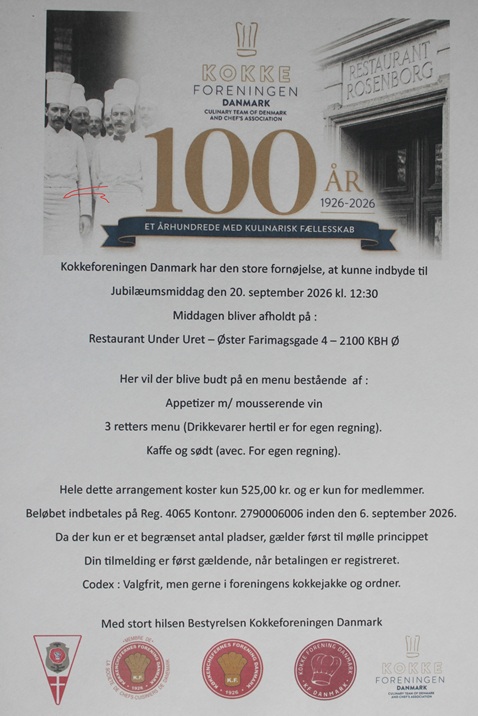 Jubilærumsmiddag